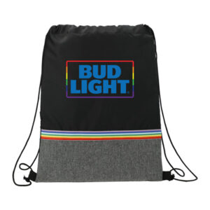 SM-5923 Rainbow RPET Drawstring Bag